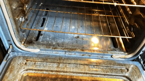 oven and grill cleaning method