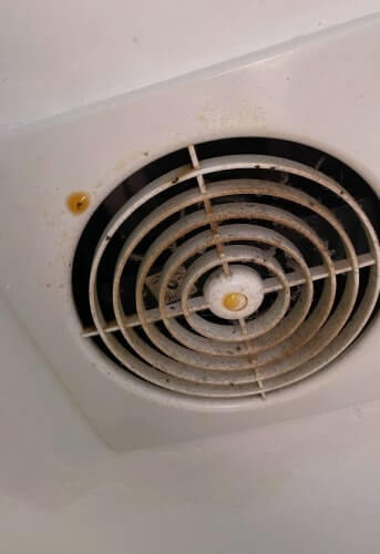 ventilation cleaning - before