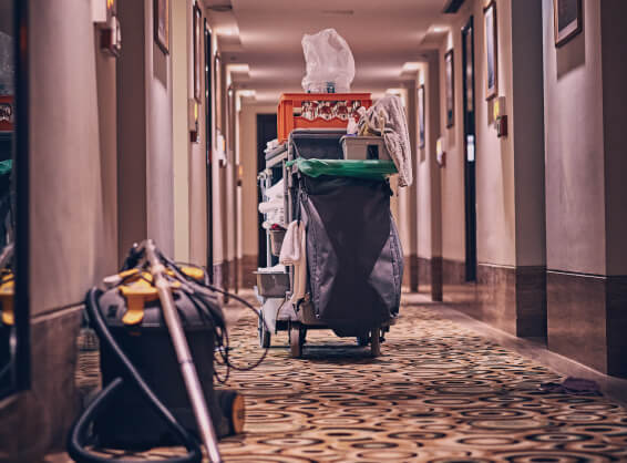 hotel cleaning